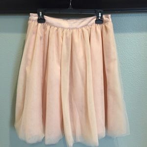 Blush Tule Skirt